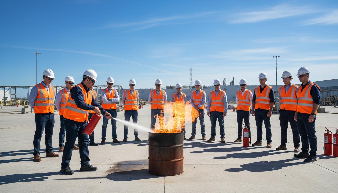 Yangın Eğitimi ve Tatbikatı